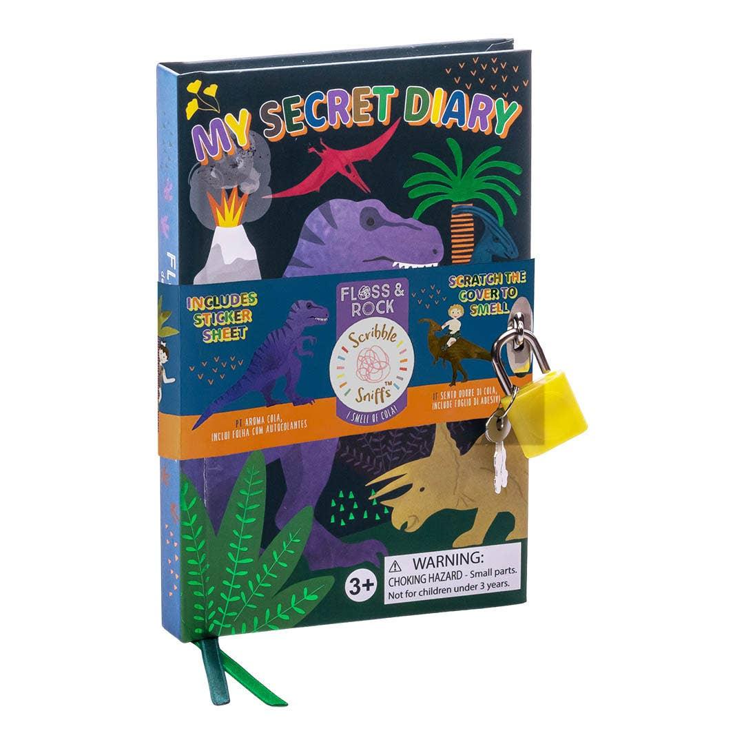 Floss and Rock Dinosaur My Secret Diary Journal for Boys Dino Toys