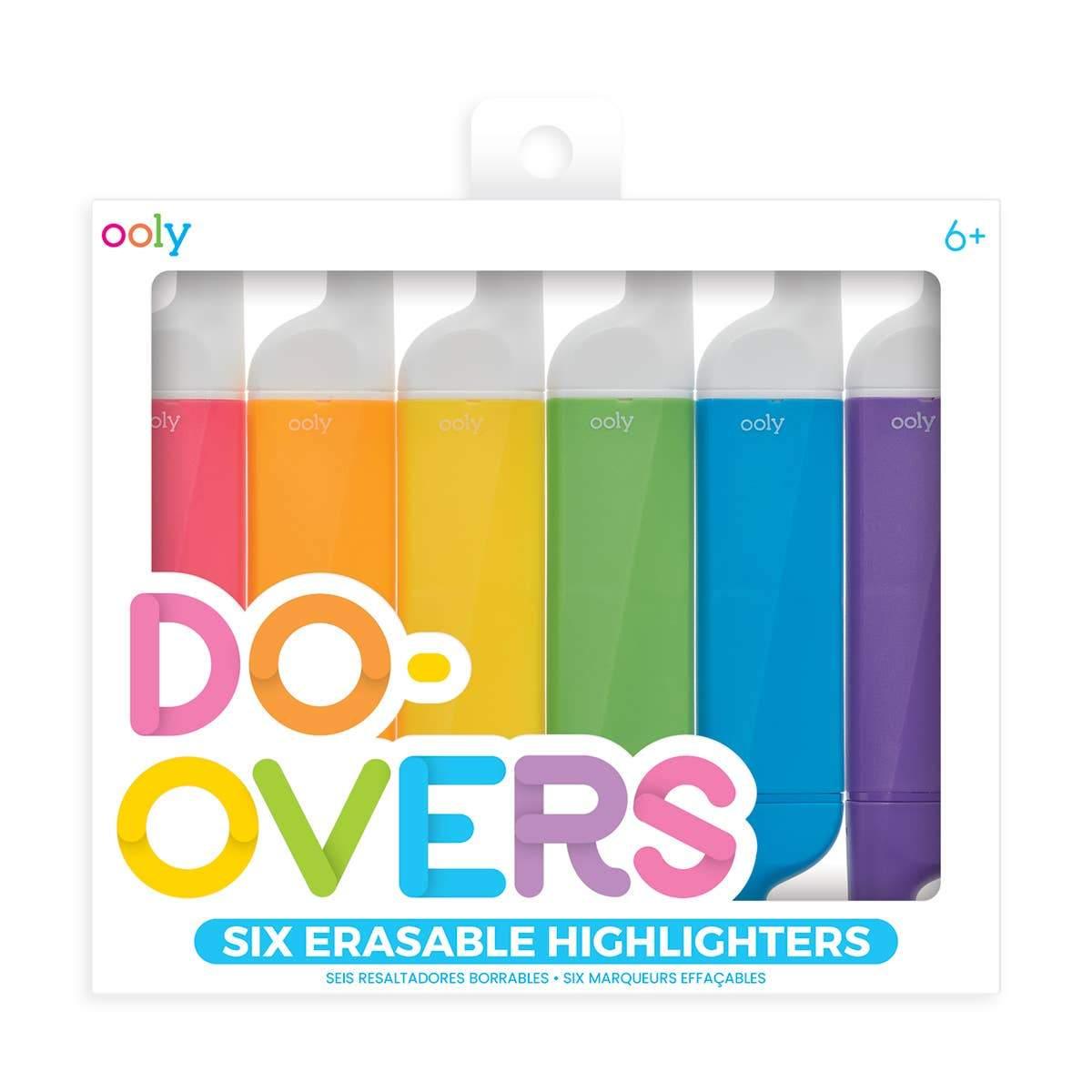 Do-Overs Erasable Highlighters - OOLY