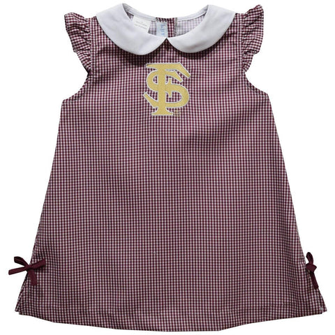 Florida State Seminoles Gingham Dress - Vive La Fete
