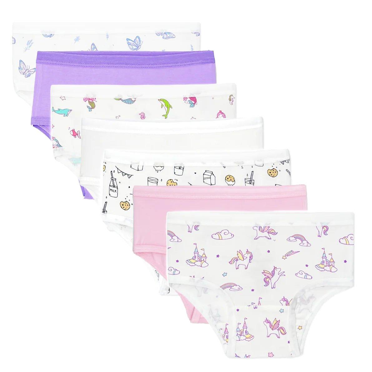 Bellabu Bear-Girls Bamboo Underwear 7-Pack-#Butter_Bug_Boutique#