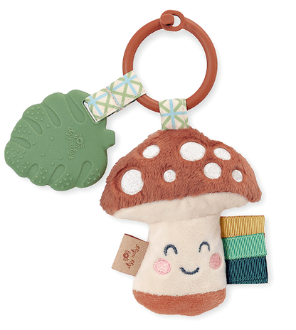 Itzy Pal™ Plush & Teether: Mushroom - Itzy Ritzy