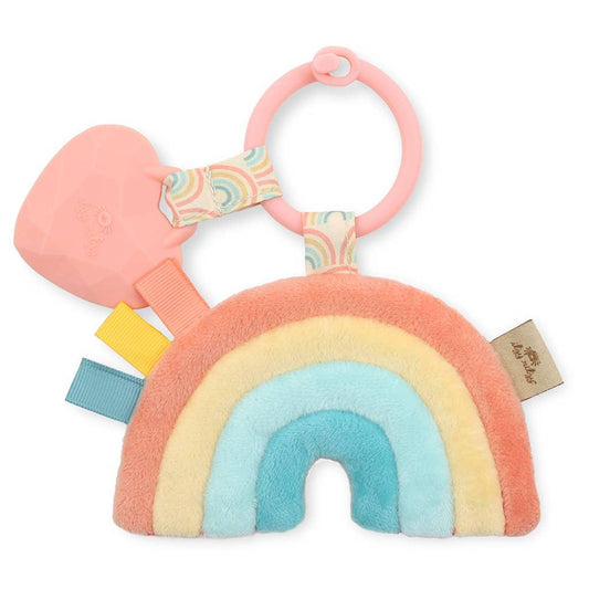 Itzy Pal™ Plush & Teether: Rainbow - Itzy Ritzy