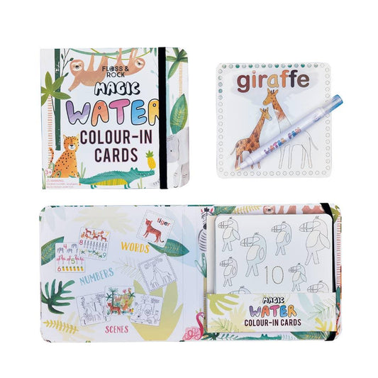 Floss and Rock-Jungle Magic Water Pen and Cards-#Butter_Bug_Boutique# (7794909184258)