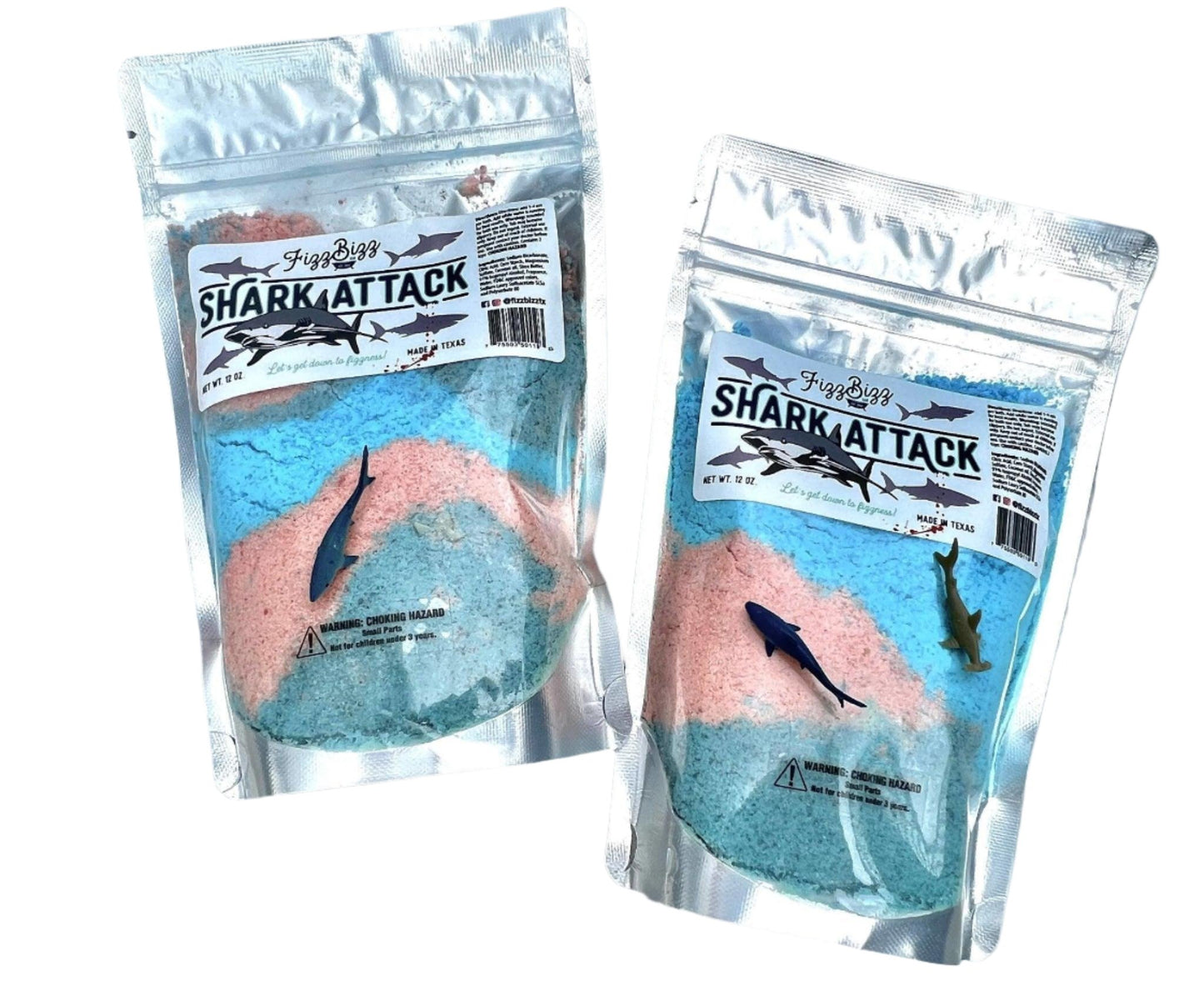 Kids Bath Salts: Shark Attack - Fizz Bizz LLC