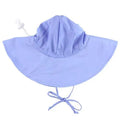 RuffleButts + RuggedButts-Kids Periwinkle Blue Sun Protective Hat-#Butter_Bug_Boutique#