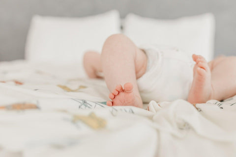 Copper Pearl-Knit Swaddle Blanket - Ace-#Butter_Bug_Boutique#