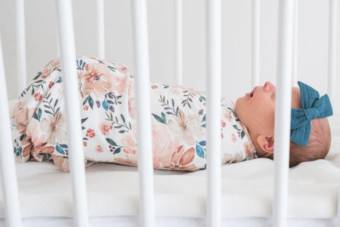 Knit Swaddle Blanket - Autumn - Copper Pearl