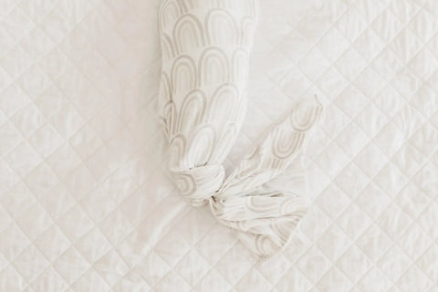 Knit Swaddle Blanket - Bliss - Copper Pearl