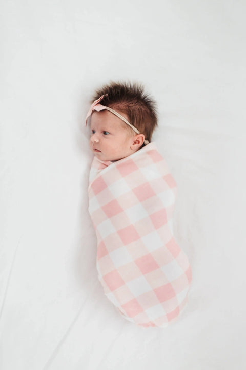 Knit Swaddle Blanket - London - Butterbugboutique
