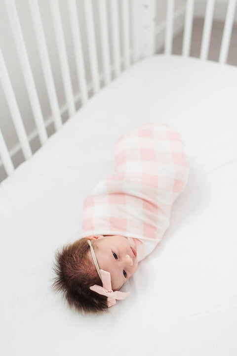 Knit Swaddle Blanket - London - Butterbugboutique