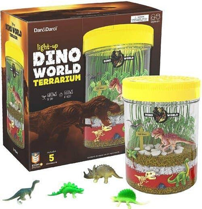 Light-Up Dinosaur Terrarium Kit - Dan&Darci