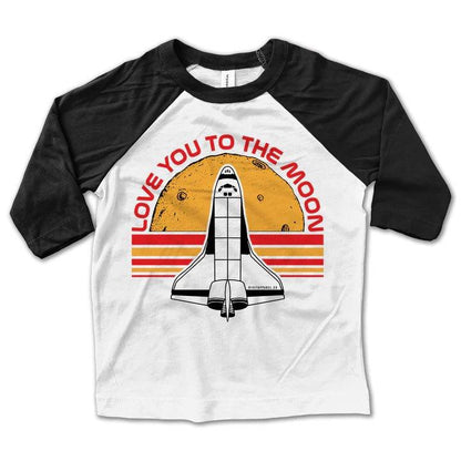 Love You To the Moon Kids Tee Shirt - Rivet Apparel Co.