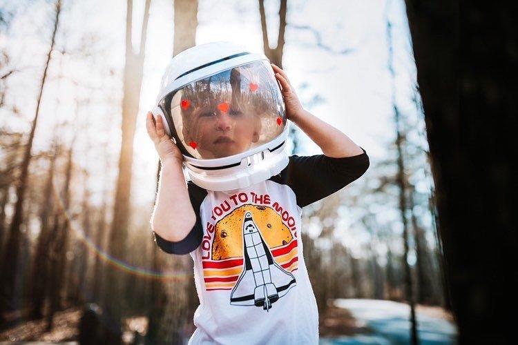 Love You To the Moon Kids Tee Shirt - Rivet Apparel Co.