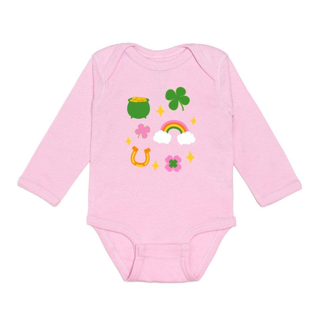 Lucky Doodle St. Patrick's Day Baby Bodysuit - Sweet Wink