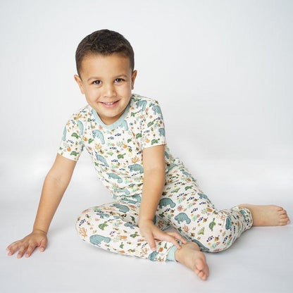 Manatee Bamboo Kids Pajama Set - Emerson and Friends