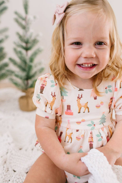 Nutcracker Baby Bubble Romper - Ollie Jay