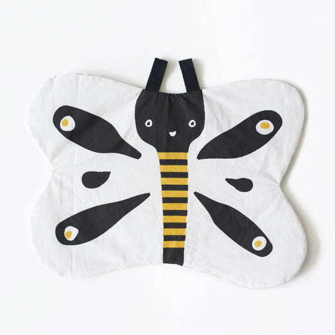 wee gallery butterfly crinkle toy