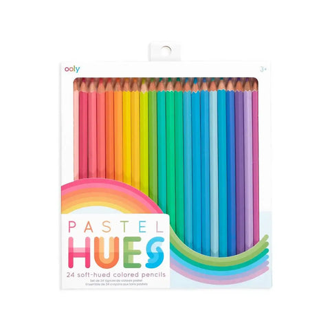 Pastel Hues Colored Pencils - Butterbugboutique