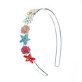 Pearlized Seashell Headband - Lilies & Roses NY