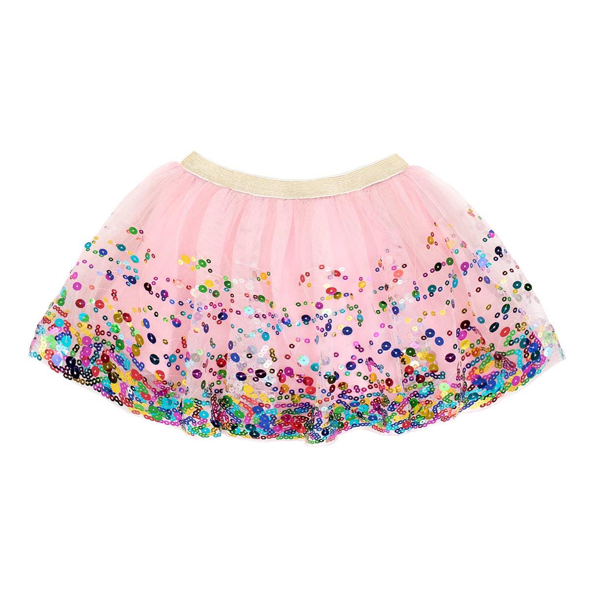 Pink Confetti Girls Tutu - Sweet Wink