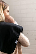 Copper Pearl-Premium Burp Cloths - Black Basics-#Butter_Bug_Boutique#