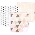 Premium Burp Cloths - Blush - Copper Pearl