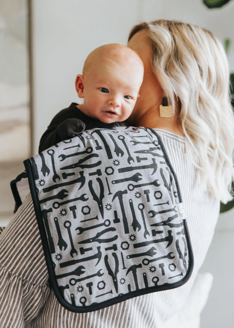 Premium Burp Cloths - Diesel - Copper Pearl