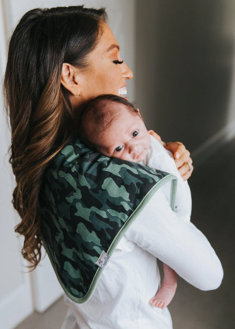 Premium Burp Cloths - Diesel - Copper Pearl