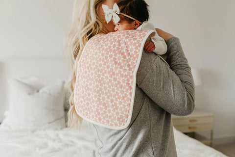 Premium Burp Cloths - Ferra - Copper Pearl