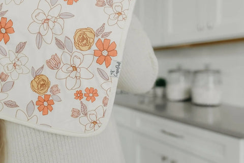 Premium Burp Cloths - Ferra - Copper Pearl