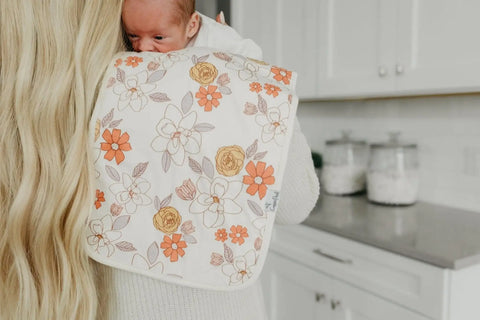 Premium Burp Cloths - Ferra - Copper Pearl
