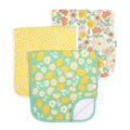 Premium Burp Cloths - Lemon - Copper Pearl