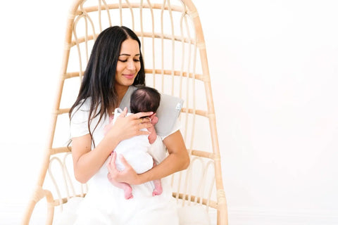 Copper Pearl-Premium Burp Cloths - Stone-#Butter_Bug_Boutique#