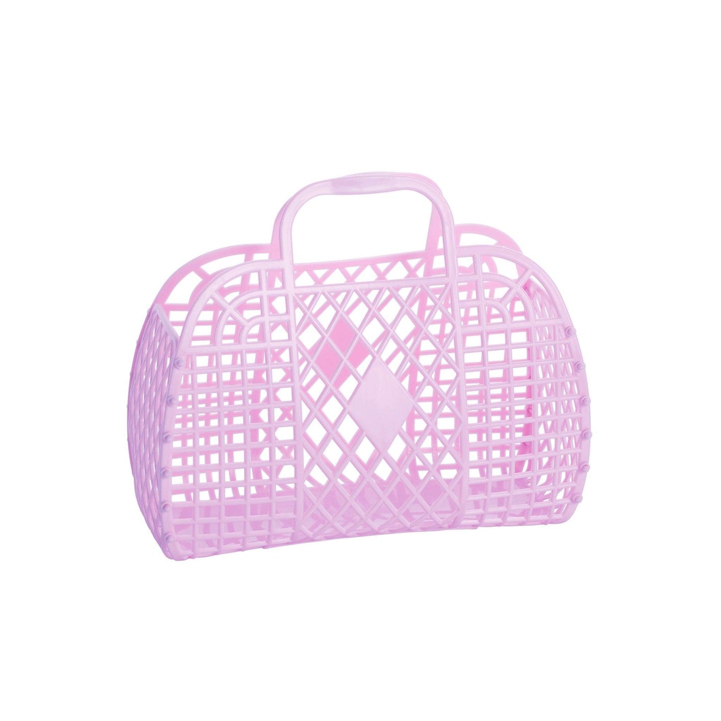 Retro Basket Jelly Bag - Small Lilac - Sun Jellies