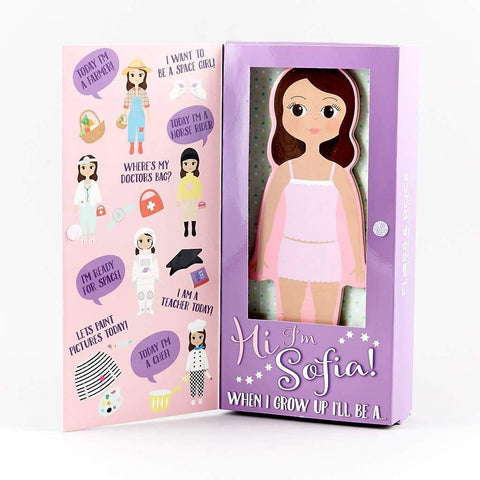 Sofia Magnetic Dress Up Character - Floss and Rock