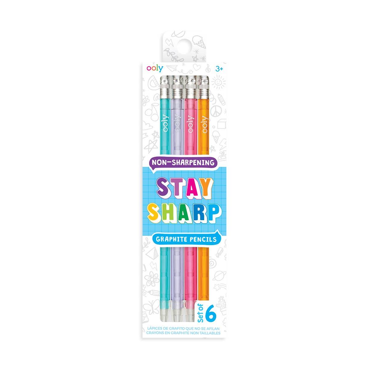 Stay Sharp Pencils - Rainbow - OOLY