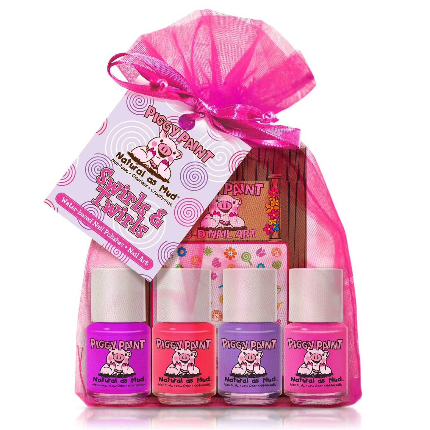 Swirls And Twirls Nail Polish Gift Set - Butterbugboutique (7117890781334)