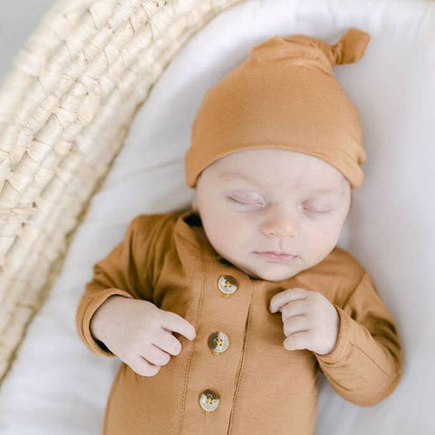 Newborn Take Me Home Set in Camel Brown- Stroller Society