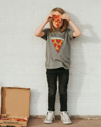 True Love Pizza Kids Tee Shirt - Rivet Apparel Co.