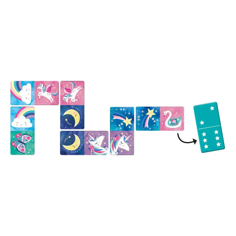 Unicorn Dominoes - Mudpuppy