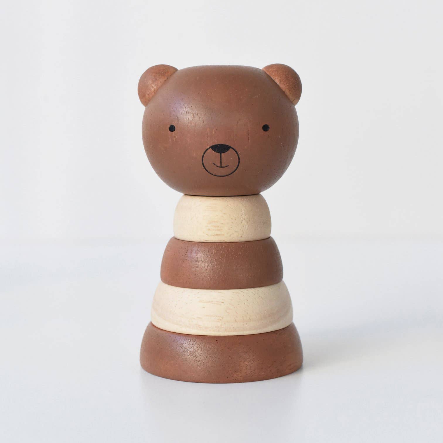 Wood Stacker- Bear - Wee Gallery